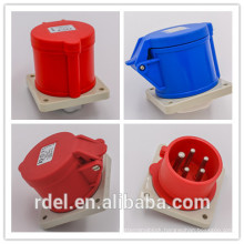 LP-33 16A-9H 200-250V 3P+E IP44 CE INDUSTRIAL PLUG COUPLER